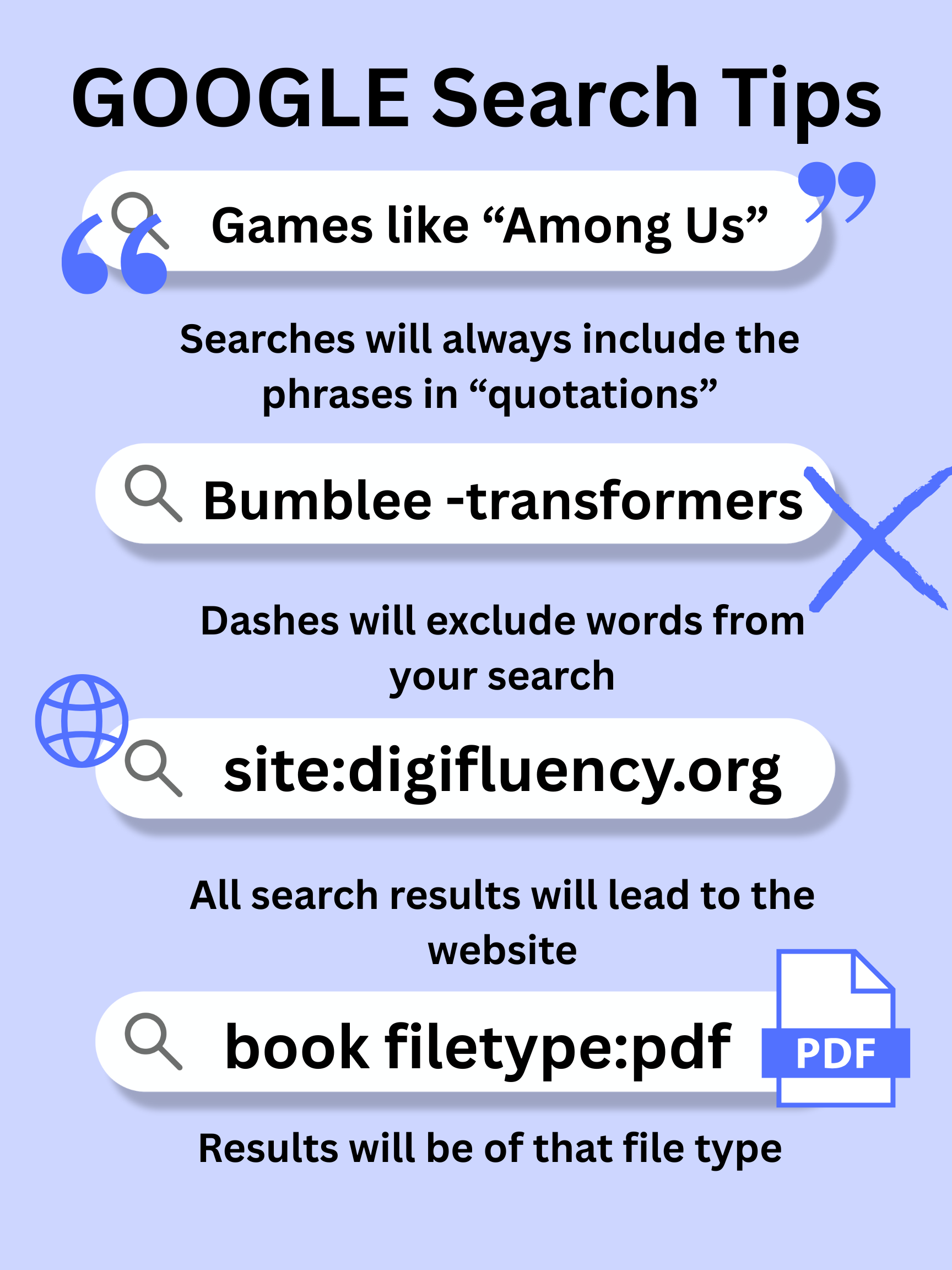 GOOGLE Search Tips - Sunlit_Art